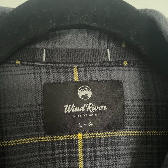 Wind River Black and Yellow Flannel Shirt - Picture 2 of 8